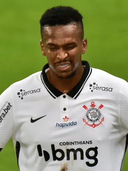 Atacante Jô em ação pelo Corinthians - RODRIGO ZIEBELL/FRAMEPHOTO/ESTADÃO CONTEÚDO