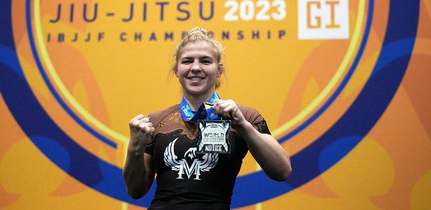 Lutadora do UFC conquista vice-campeonato mundial de jiu-jitsu em Las Vegas