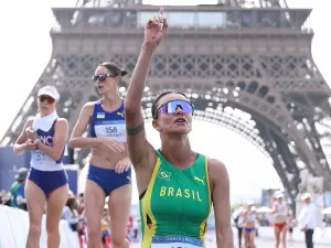 Brasileira Érica Sena termina em 13º lugar na marcha atlética feminina