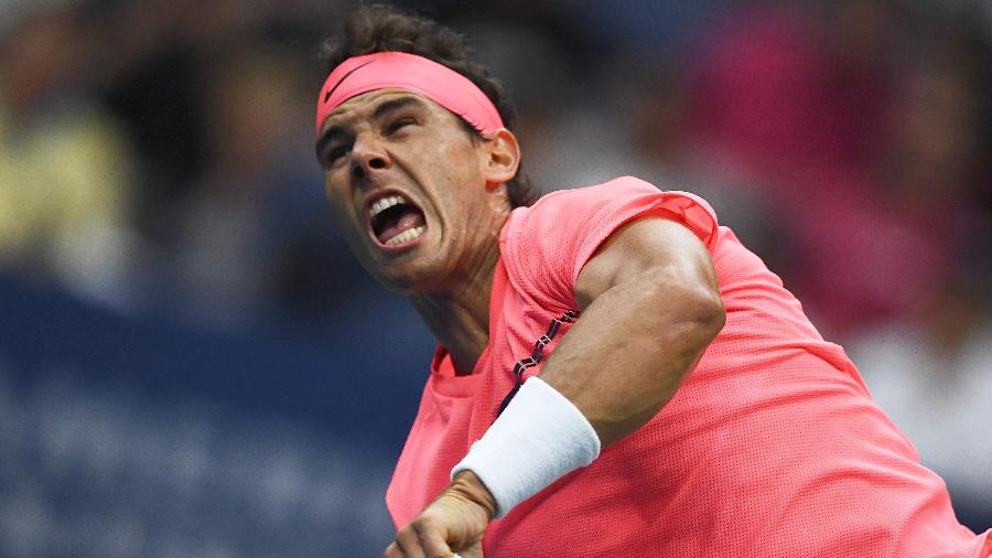 Rafael Nadal não deu chances a Andrey Rublev nas quartas de final - Jewel Samad/AFP