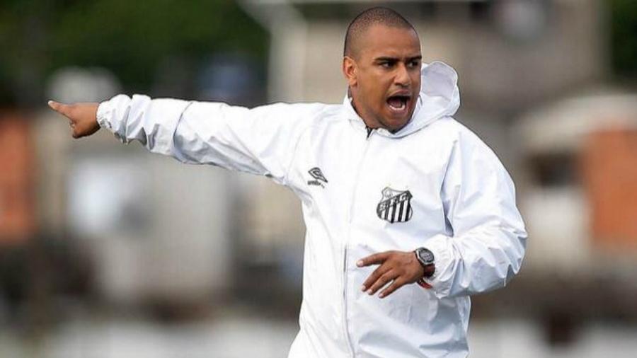 Bruno Silva, técnico das categorias de base do Santos - Divulgação/Santos FC