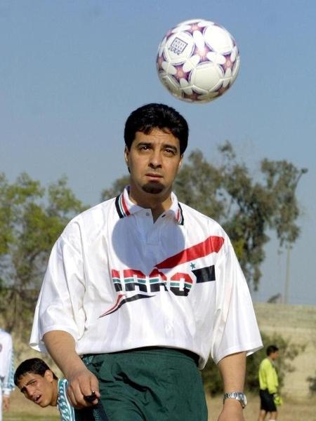 O ex-jogador iraquiano, Ahmed Radhi, morto aos 56 anos em decorrência da covid-19 - Reprodução