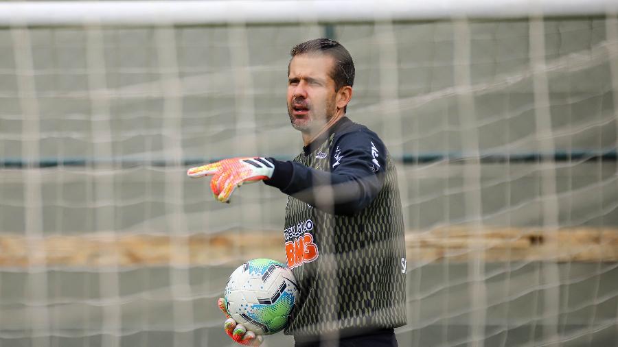 Victor perdeu muito espaço com a chegada de Sampaoli e hoje é o terceiro goleiro do Galo - Pedro Souza/Atlético-MG