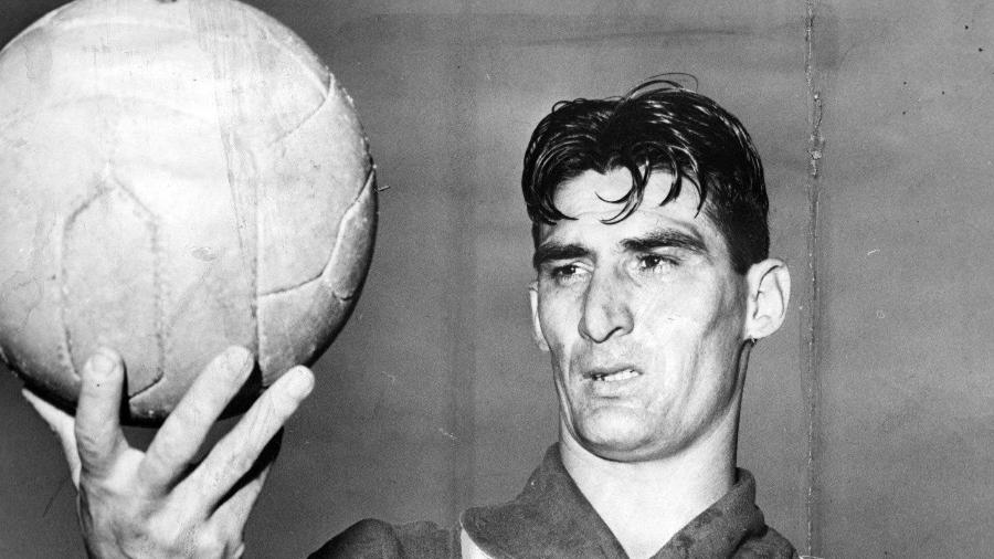 Julinho Botelho, do Palmeiras, em 1958