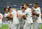 Suíça vence Sérvia em jogo frenético e pega Portugal nas oitavas da Copa - Francois Nel/Getty Images