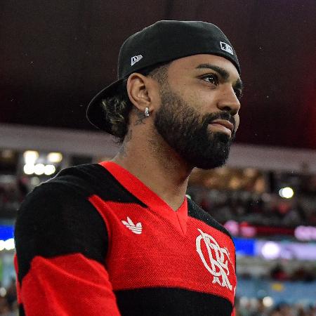 Gabigol marca presença no Maracanã antes de Flamengo x Atlético-MG