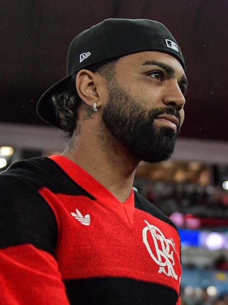 Gabigol marca presença no Maracanã antes de Flamengo x Atlético-MG