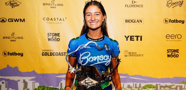 Nascida no Havaí, líder pelo Brasil: Luana Silva quebra jejum de 18 anos