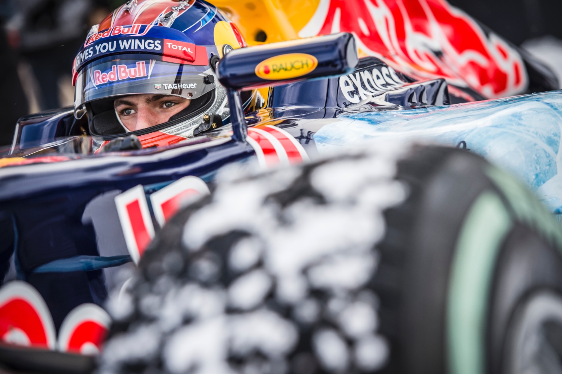 Max Verstappen faz apresentação na Áustria com a Red Bull - Red Bull/Divulgação