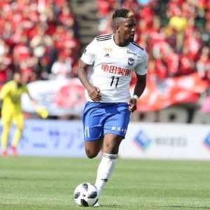 Atacante Thalles em ação pelo Albirex Niigata, do Japão - Divulgação / Instagram - Divulgação / Instagram