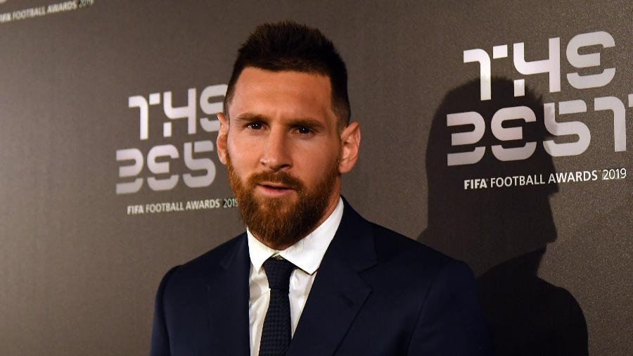 Lionel Messi chega para premiação "The Best", da Fifa, em 2019; evento de 2020 não deve acontecer - Claudio Villa/Getty Images