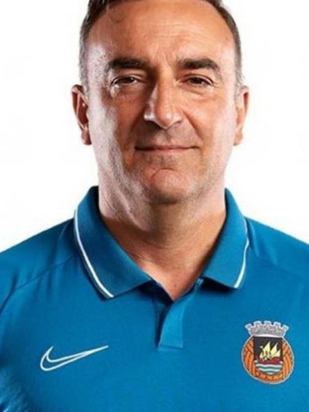 Carlos Carvalhal, treinador português do Rio Ave, foi oferecido ao Atlético-MG - Divulgação/Rio Ave