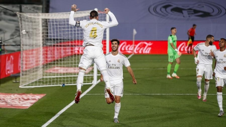 Sergio Ramos elege seus cinco melhores gols no Real Madrid - Reprodução/Twitter