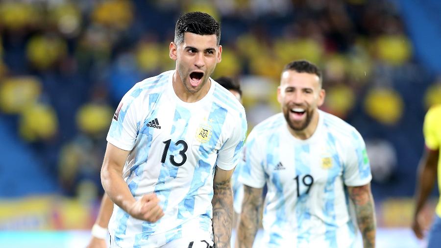Cristian Romero se destaca na defesa argentina e promete resolver problema da seleção - Gustavo Pagano/Getty Images