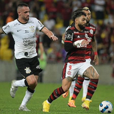 Corinthians e Flamengo se enfrentam hoje (12), às 21h45 (de Brasília), na Neo Química Arena - Alexandre Vidal / Flamengo