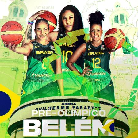 Brasil conhece seus adversários no Pré-Olímpico de basquete feminino