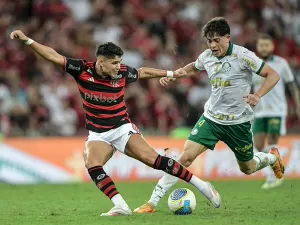 Luiz Araújo empurra Flamengo e aumenta trauma do Palmeiras no Maracanã