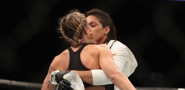 Amanda Nunes e Nina Ansaroff são lutadoras do Ultimate - Christian Petersen/Getty Images/AFP 