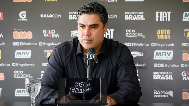 Presidente do Atlético-MG, Sérgio Sette Câmara ainda não definiu o próximo treinador do Galo - Bruno Cantini/Divulgação/Atlético-MG
