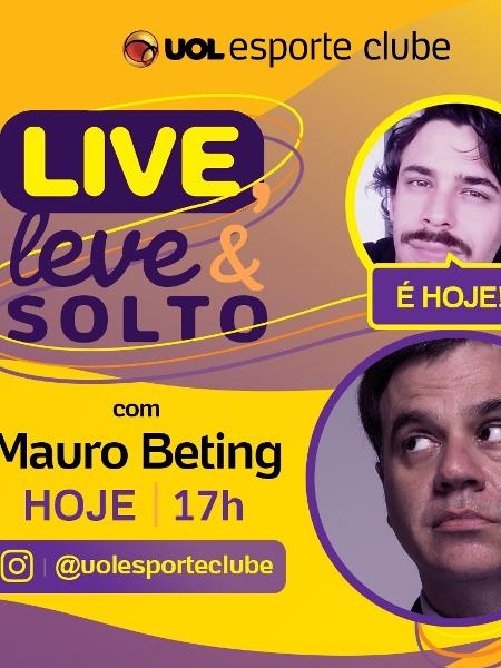 Live, Leve e Solto com Mauro Beting - Divulgação