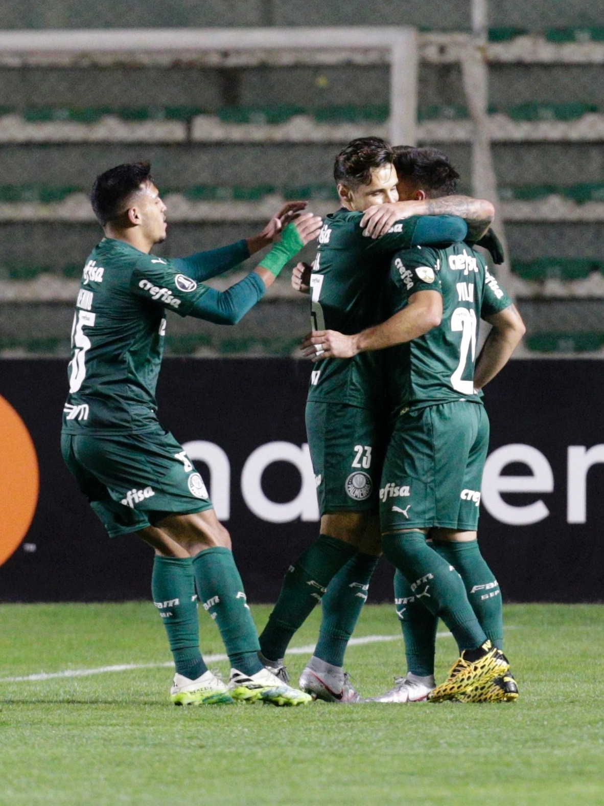 Palmeiras vence Bolívar, segue 100% na Liberta e quebra tabu na altitude