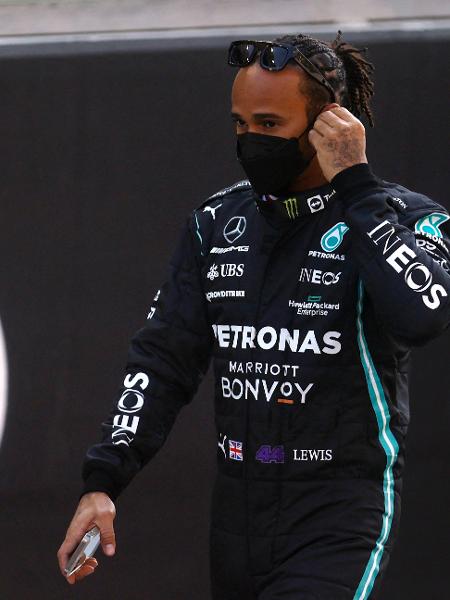 Grande parte das conquistas de Hamilton é mérito do carro da Mercedes, argumenta Gasly - REUTERS/Hamad I Mohammed