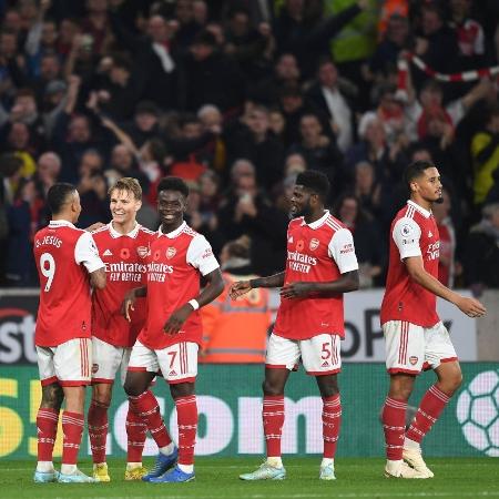 Arsenal lidera a tabela da Premier League 2022/23 - David Price/Arsenal FC via Getty Images