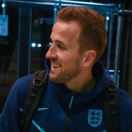 Seleção da Inglaterra, de Harry Kane, já está no Qatar para a Copa do Mundo - Reprodução/Twitter Fifa