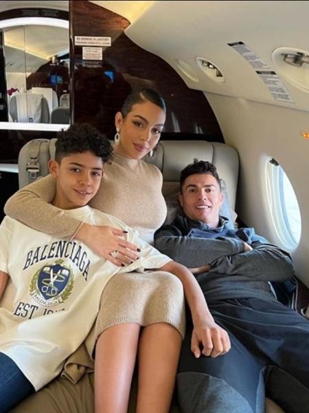 Cristiano Ronaldo está vendendo o avião após família crescer - Reprodução Instagram