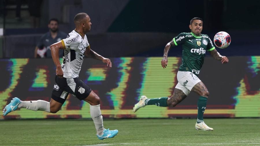 Dudu dispara em partida do Palmeiras contra a Inter de Limeira pelo Paulistão - Cesar Greco/Ag. Palmeiras/Divulgação