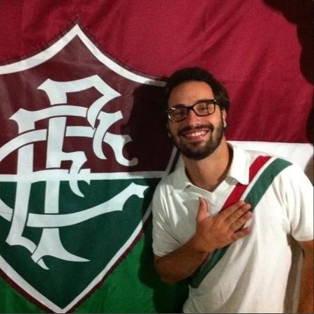 Bruno Tonini, torcedor do Fluminense, foi baleado em um bar nas proximidades do Maracanã - Reprodução