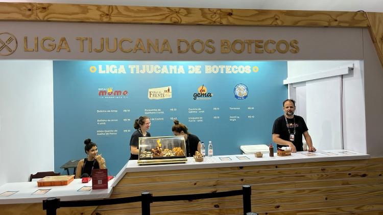 Liga Tijucana dos Botecos no Rio Open: Bar da Frente, Bar da Gema, Bar do Bode Cheiroso e Bar do Momo