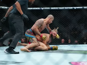 Assista ao nocaute brutal de Poatan e aos melhores momentos do UFC 303