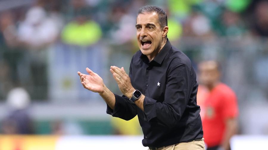 Renato Paiva comanda o Botafogo - Vitor Silva/Botafogo.