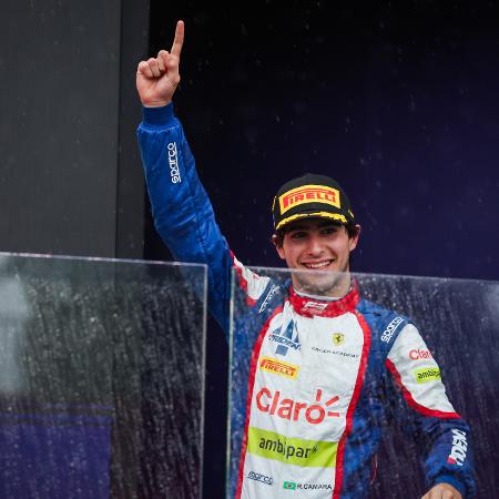 Rafa Camara comemora vitória na Austrália, na primeira corrida da F3 Rafa Camara comemora vitória na Austrália, na primeira corrida da F3