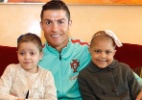 CR7 recebe crianças com doenças crônicas na concentração de Portugal - Reprodução/Instagram