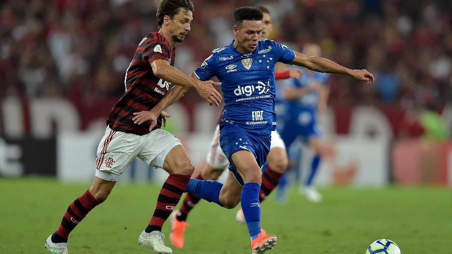 Cruzeiro voava na temporada quando enfrentou o Flamengo e caiu por 3 a 1 no Maracanã - Thiago Ribeiro/AGIF