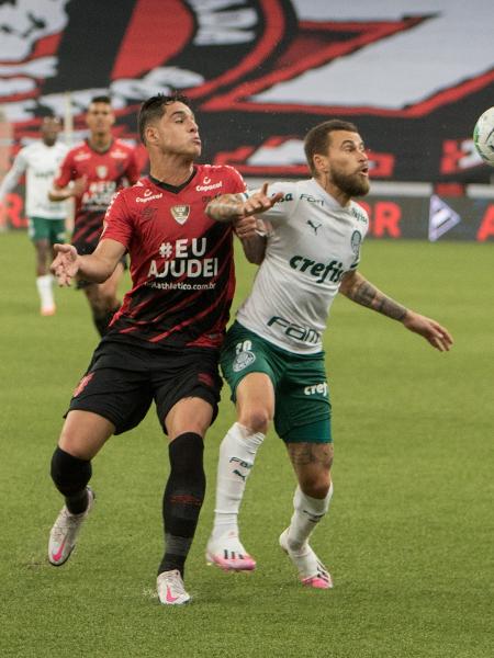 Lucas Lima deve ser mantido entre os titulares do Palmeiras que pegam o Athletico hoje (27) - Robson Mafra/AGIF