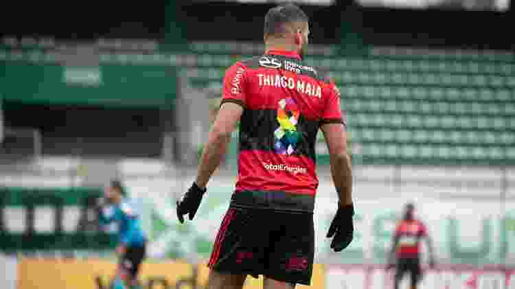 Thiago Maia, volante do Flamengo, voltou aos gramados após se recuperar de grave lesão no joelho - Alexandre Vidal / Flamengo - Alexandre Vidal / Flamengo