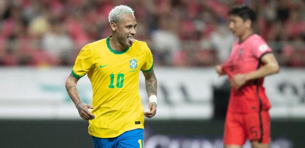 Brasil aplasta a Corea del Sur en amistoso con dos goles de Neymar
