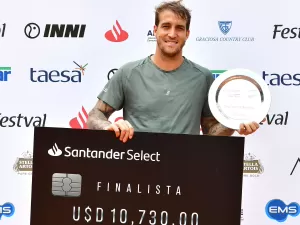 Felipe Meligeni perde final em Curitiba, mas volta a subir no ranking