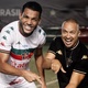 Portuguesa bate time de Romário em final e atletas provocam com pizza 
