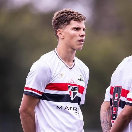 Gustavo Santana, atacante do sub-20 do São Paulo emprestado pelo Cuiabá