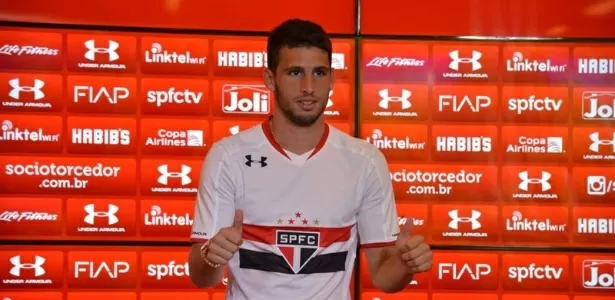Jonathan Calleri é apresentado como reforço do São Paulo - Érico Leonan/saopaulofc;net - Érico Leonan/saopaulofc;net