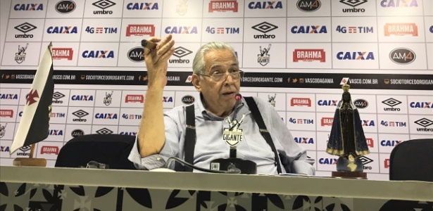 Eurico diz que lutará até a última instância para permanecer no poder do Vasco - Bruno Braz/UOL Esporte