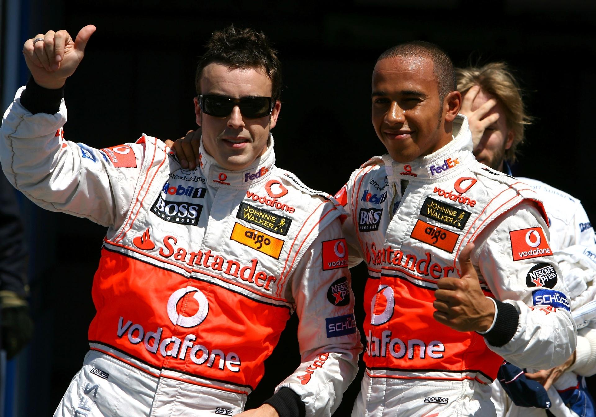 alonso hamilton 2007