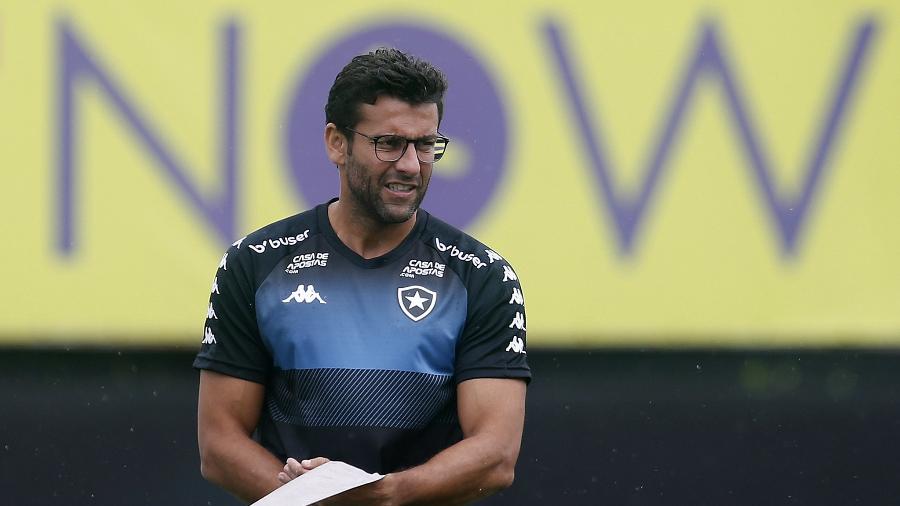 Alberto Valentim busca terceira vitória à frente do Botafogo  - Vítor Silva/Botafogo