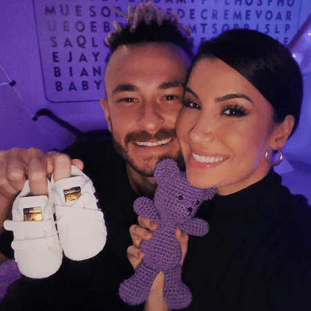 Fred e Bianca Andrade, a Boca Rosa, anunciam que terão um filho - Reprodução / Instagram