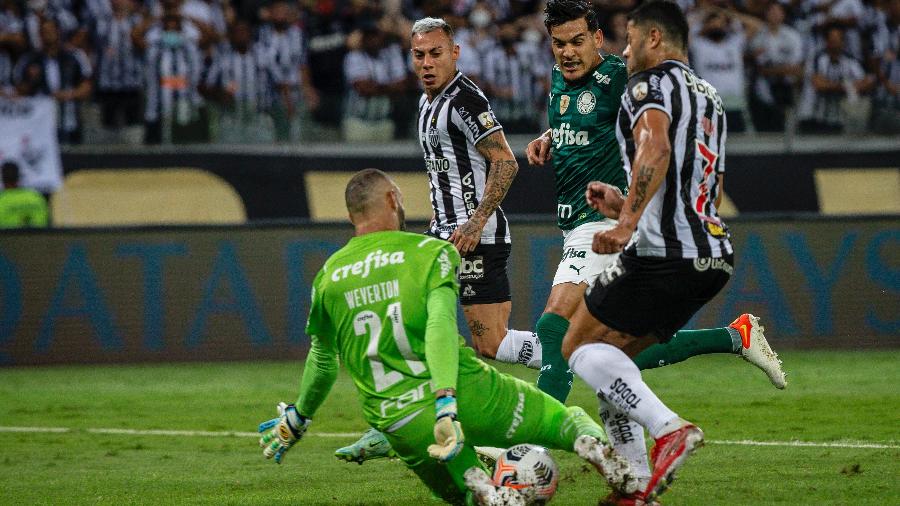 Luan erra, Hulk fica cara a cara, mas Weverton salva o Palmeiras no duelo contra o Atlético-MG, pela Libertadores - Staff Images / CONMEBOL