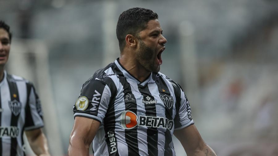 Artilheiro do Atlético-MG na temporada, Hulk será titular contra o Fortaleza - Pedro Souza/Atlético-MG